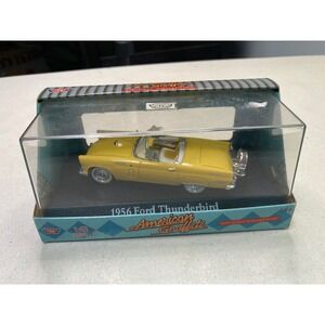 Motor Max 1956 Ford Thunderbird Yellow 1:43 American Graffiti Die-Cast Car